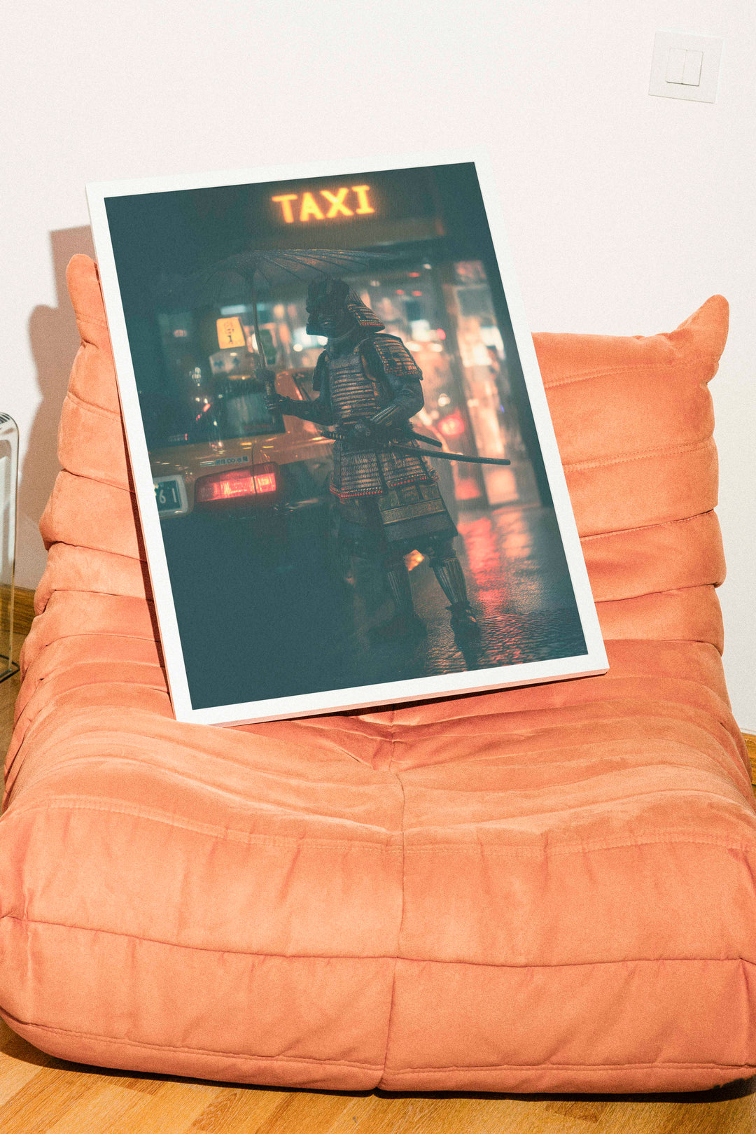 Samurai City Rush Wall Art