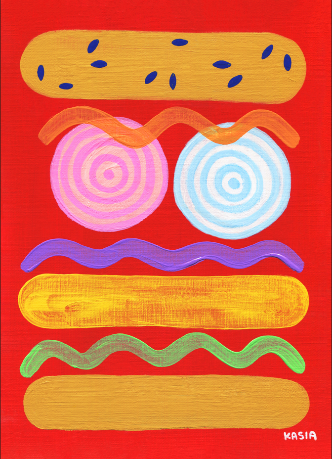 Red Hot by Kasia Sykus,frame