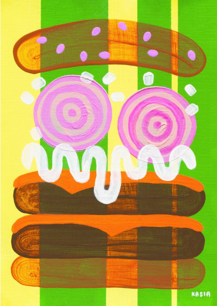 Sweet Stare by Kasia Sykus,frame