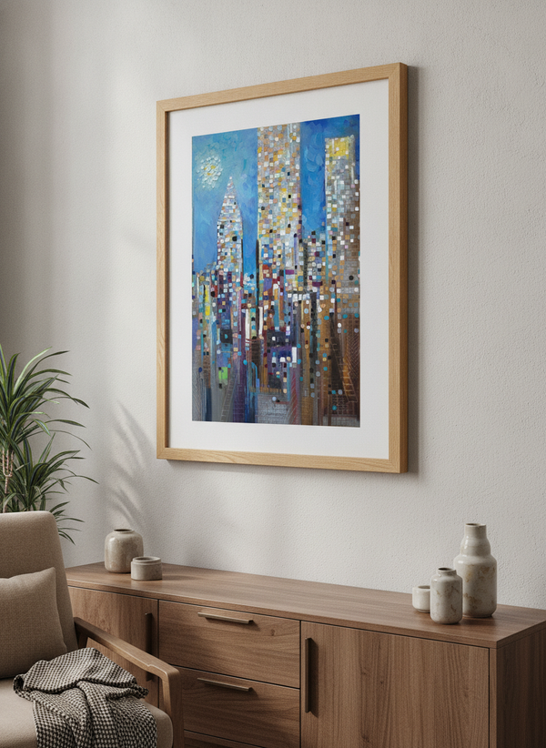 Sun Over The City By Ekaterina Ermilkina