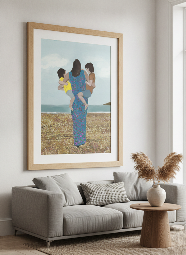Mother and the Child By OSheens Gallery