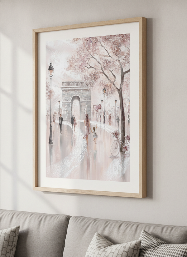 Blissful Paris By Isabella Karolewicz Art