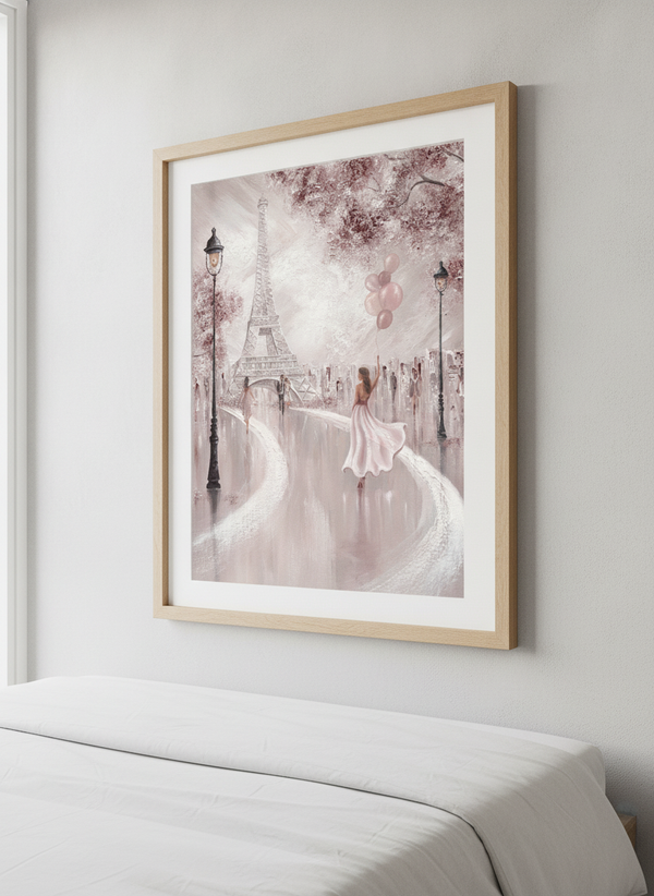 Blushed Parisian Dreams By Isabella Karolewicz Art