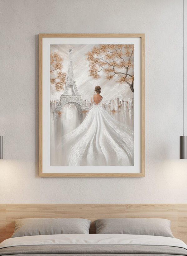 Eiffel Elegance By Isabella Karolewicz Art
