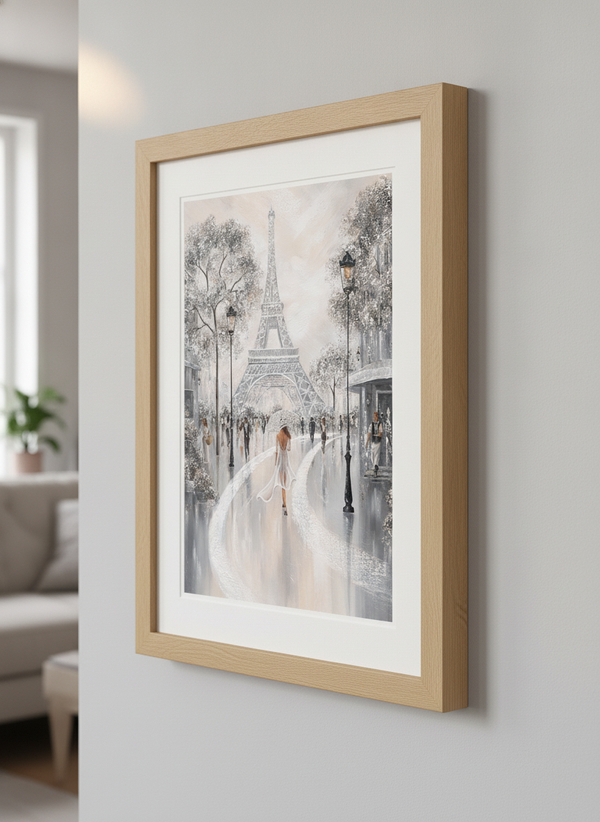Eiffel Tower, Flair Of Paris By Isabella Karolewicz Art
