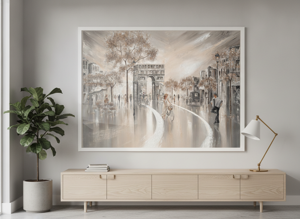 Golden Days, Paris By Isabella Karolewicz Art