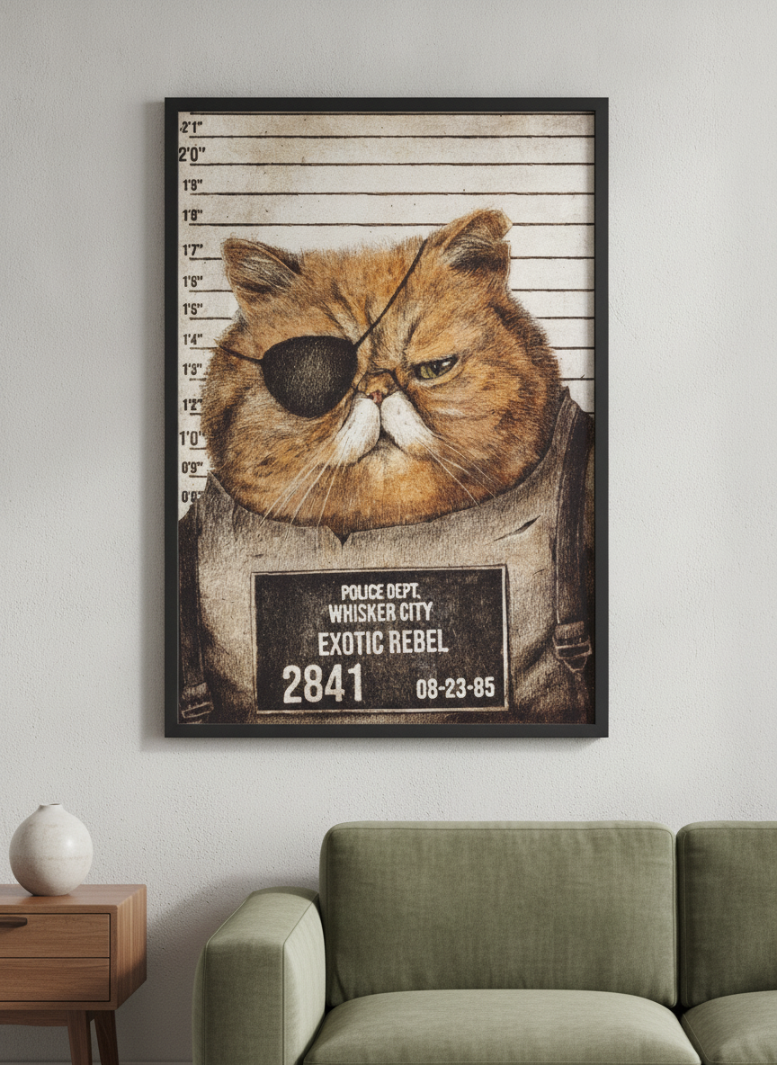 Modern wall art styled above a sofa in a neutral living room