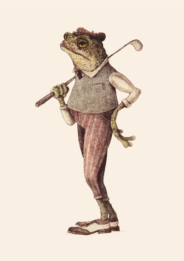Frog And Swing By Mike Koubou