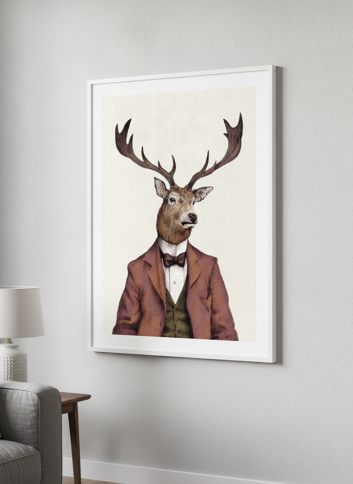 Modern wall art styled above a sofa in a neutral living room