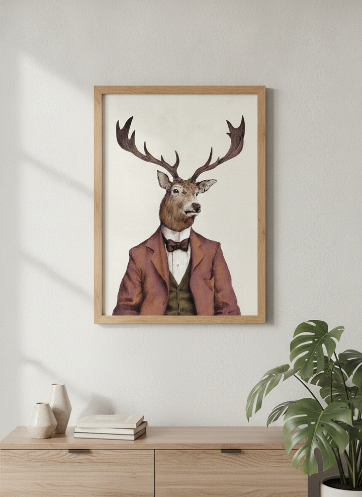 Modern wall art styled above a sofa in a neutral living room