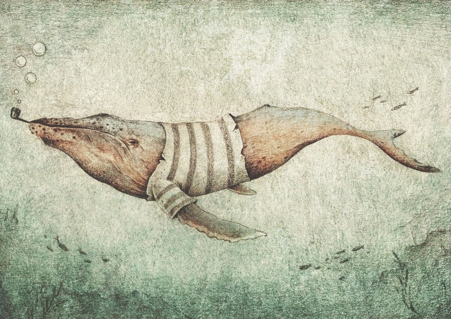 Sailor Of The Deep Ocean By Mike Koubou