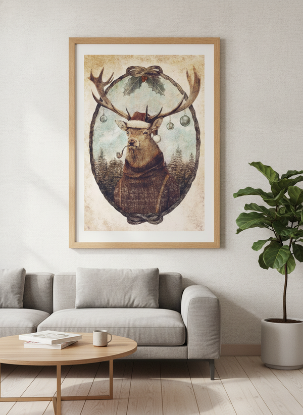 Thinking Wild Christmas By Mike Koubou