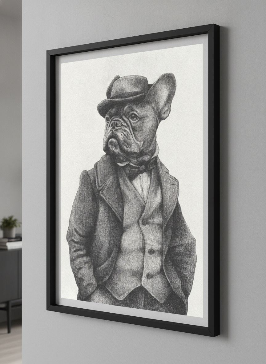 Modern wall art styled above a sofa in a neutral living room