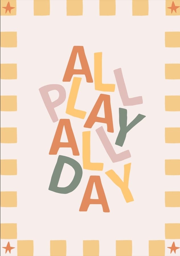 All Play All Day By Menina Lisboa