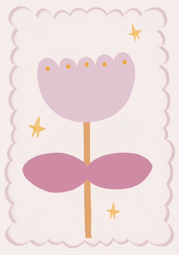 Colorful Flower By Menina Lisboa