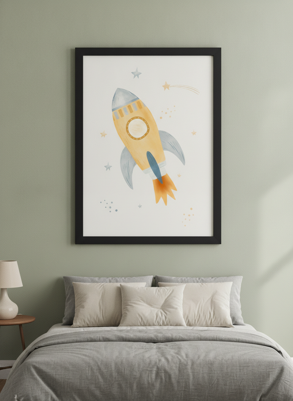 Outer Space Rocket By Menina Lisboa