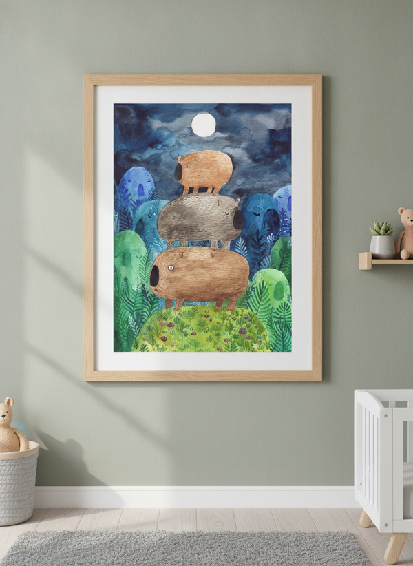 Wombat Moon By Luka VA