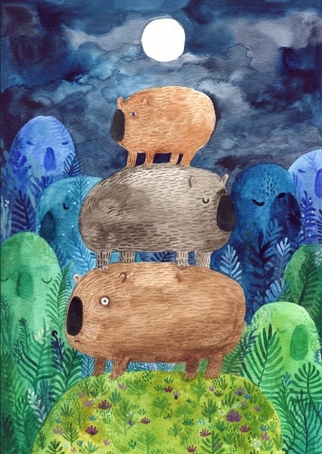 Wombat Moon By Luka VA