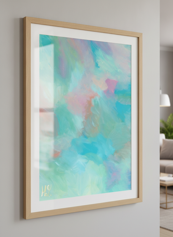 Broken Molecules By Helen Joynson | Art & Canvas Print