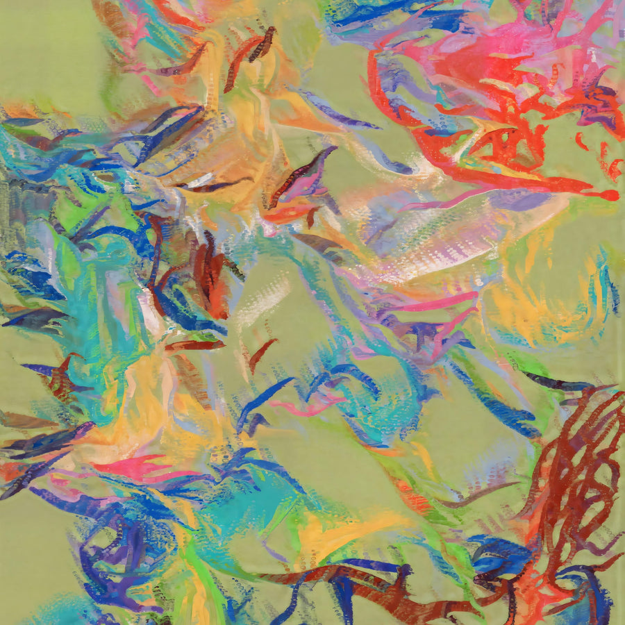 Bird Nests By 83 Oranges | Canvas Square Print