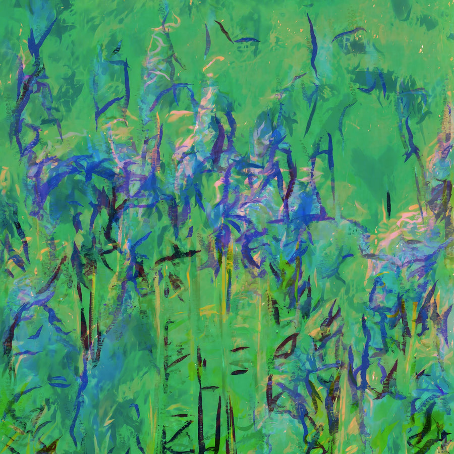 Where The Hyacinths Whisper By 83 Oranges | Canvas Square Print