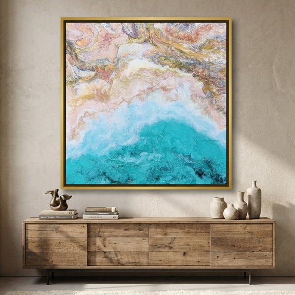 Cape Peron By Angela Anderson | Canvas Square Print