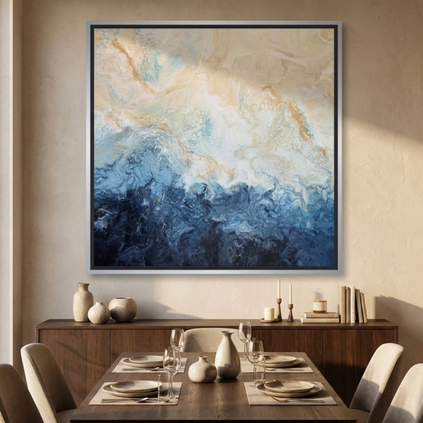Written By Water By Angela Anderson | Canvas Square Print