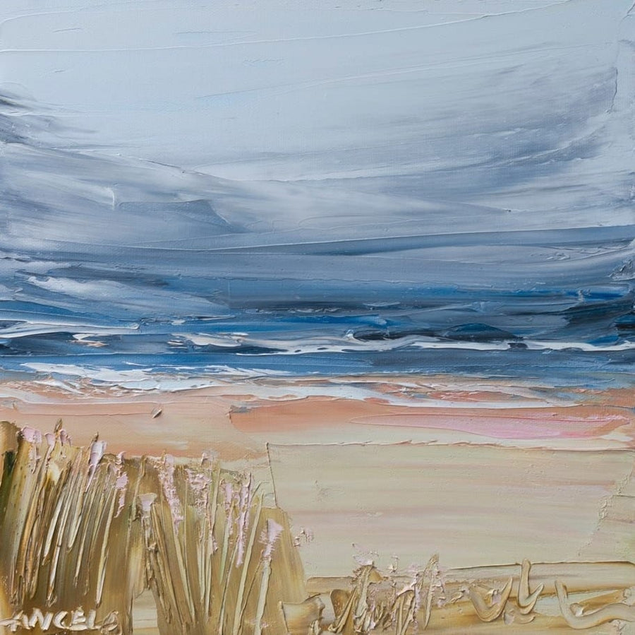 A Softer Note By Angela Hawkey | Canvas Square Print