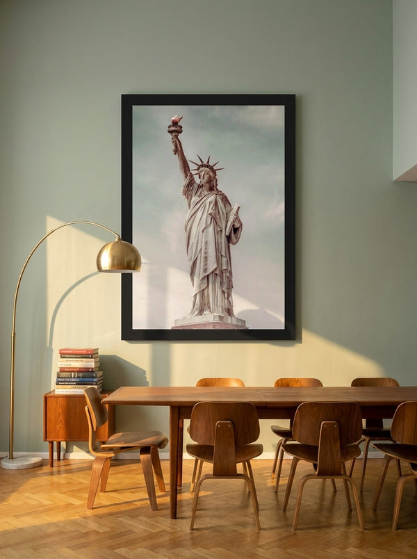 Statue Of Liberty New York By Melanie Viola | Art & Canvas Print