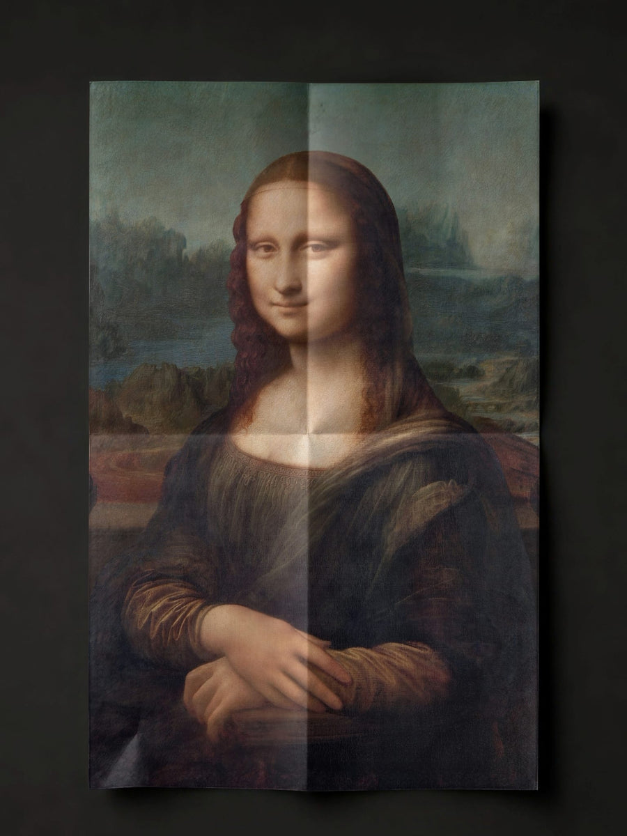 Mysterious Folded Renaissance Portrait By Marja van den Hurk | Art & Canvas Print