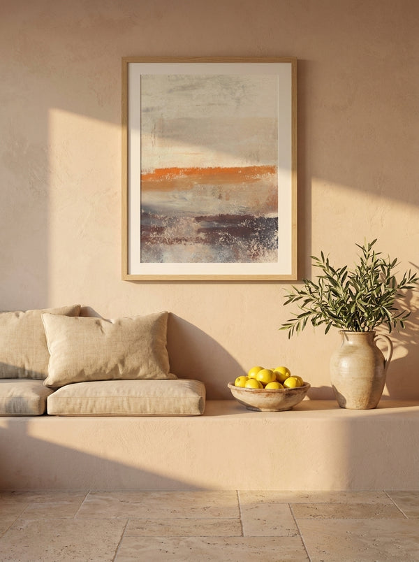 Earthy Abstract Texture By Dina Dankers | Art & Canvas Print