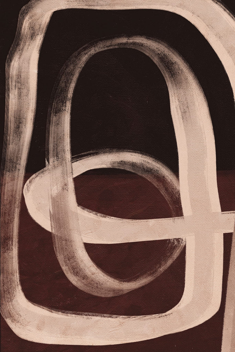 Abstract Looping Lines By Treechild | Art & Canvas Print