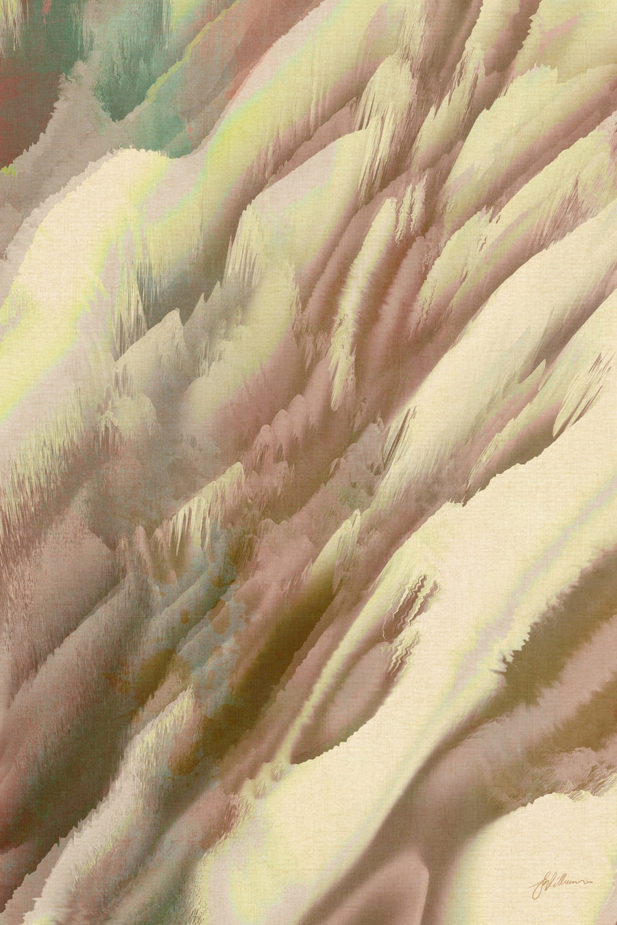 Soft Flowing Abstract By Sharise Williams | Art & Canvas Print
