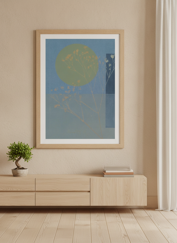 Serene Botanical Silhouette By Treechild | Art & Canvas Print