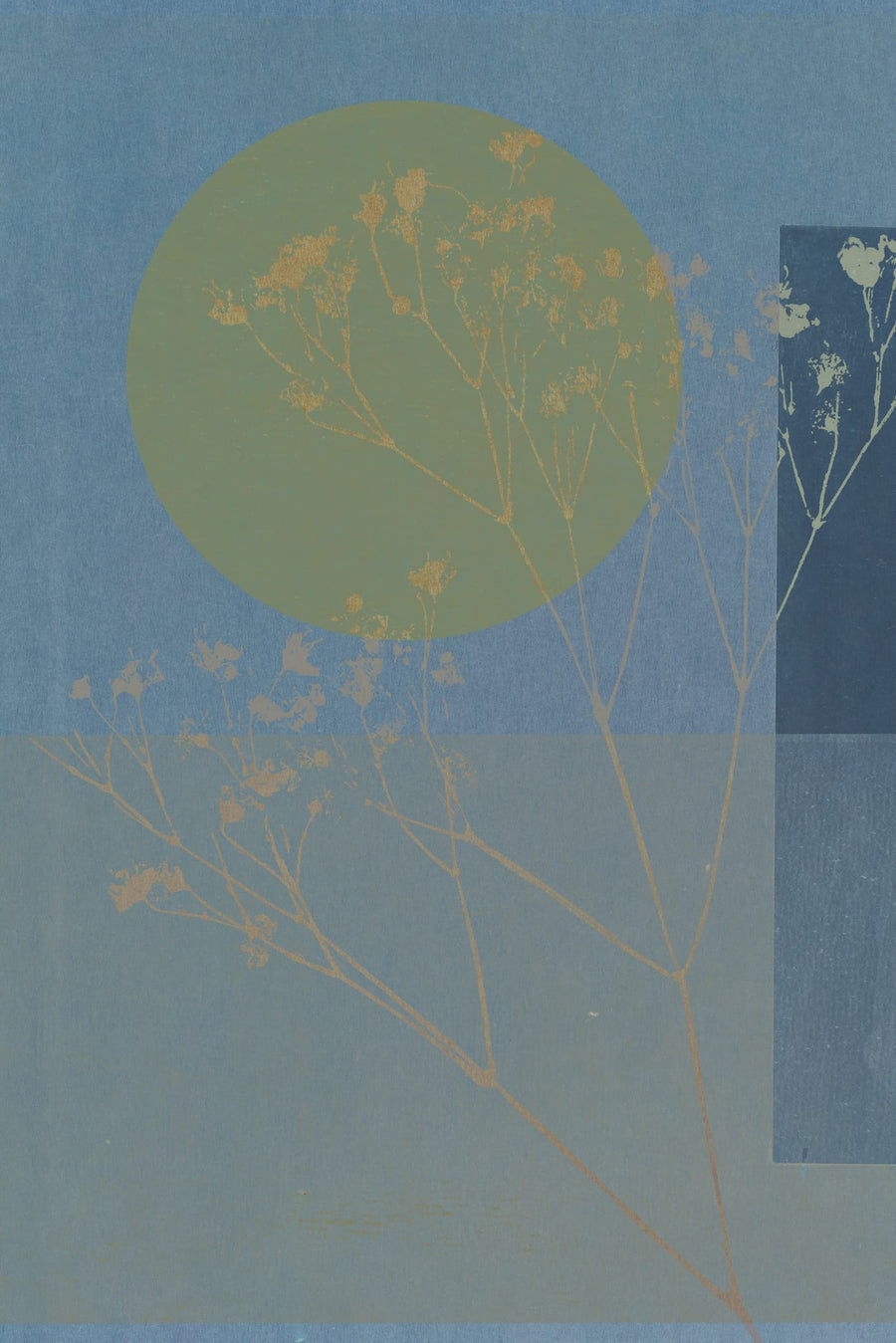 Serene Botanical Silhouette By Treechild | Art & Canvas Print