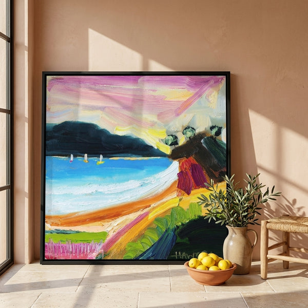 Coloured Vision By Angela Hawkey | Canvas Square Print