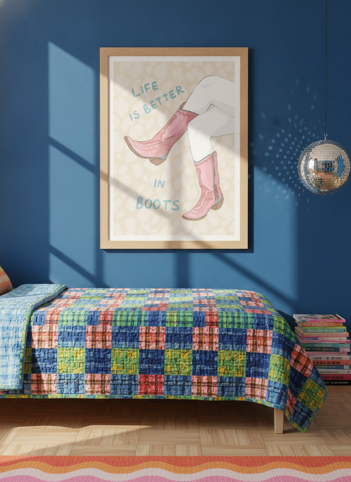 Life Is Better In Boots By Lisen Vennesland