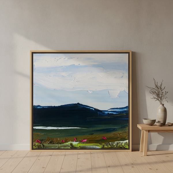 Deep Water By Angela Hawkey | Canvas Square Print