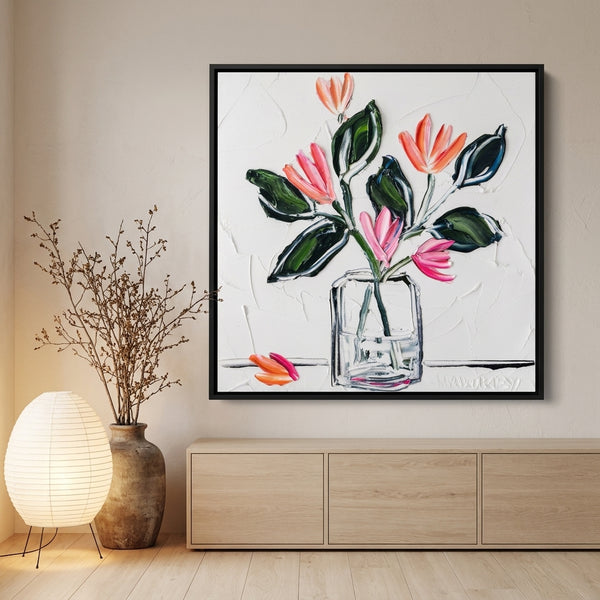 Delilah By Angela Hawkey | Canvas Square Print