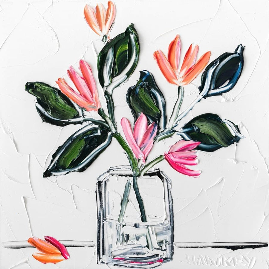 Delilah By Angela Hawkey | Canvas Square Print