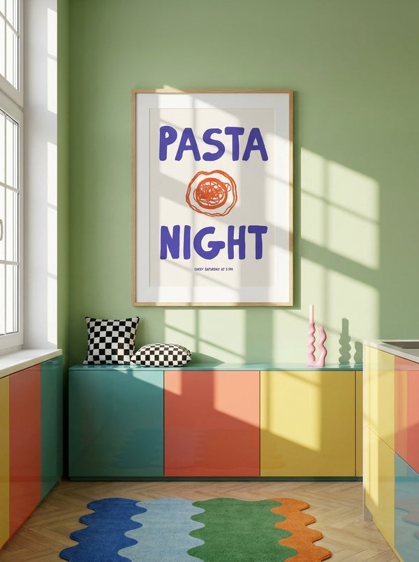 Pasta Lovers Unite! By Treechild | Art & Canvas Print