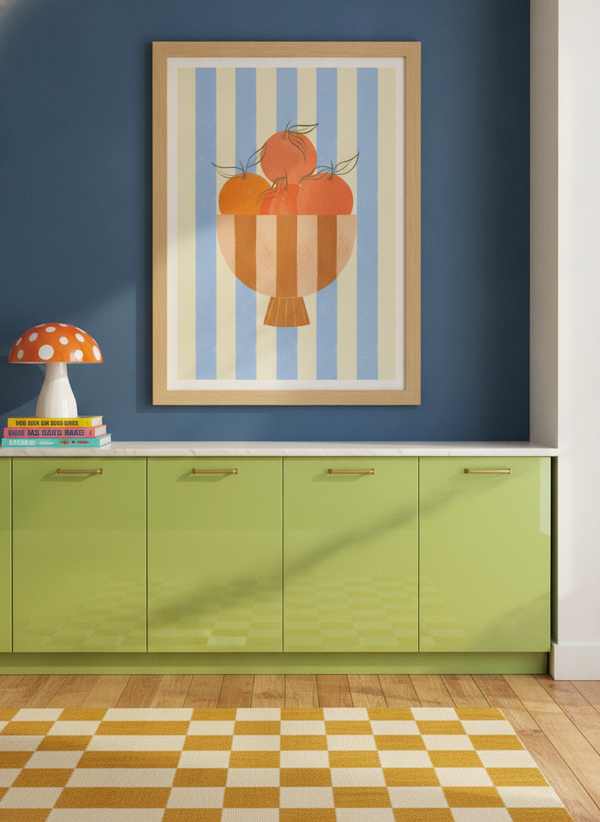 Bowl of Oranges By Melissa Donne | Art & Canvas Print