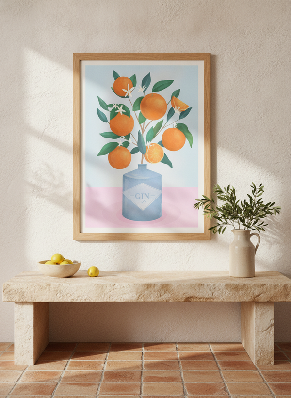 Oranges By Petra Lizde | Art & Canvas Print