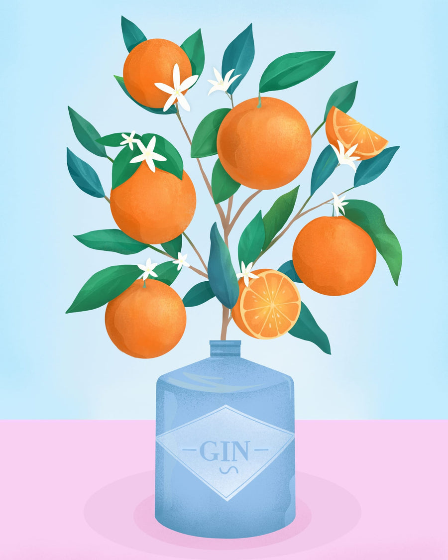 Oranges By Petra Lizde | Art & Canvas Print