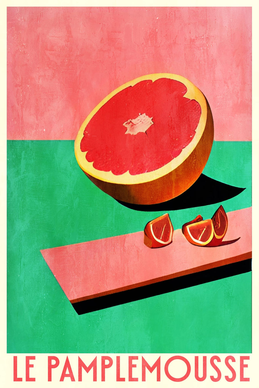 Vibrant Grapefruit Still Life By Bo Anderson | Art & Canvas Print