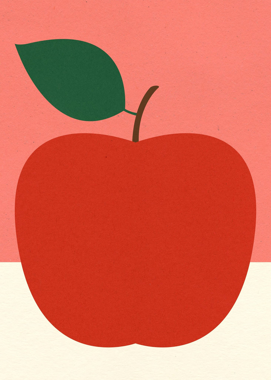 Red Apple By Rosi Feist | Art & Canvas Print