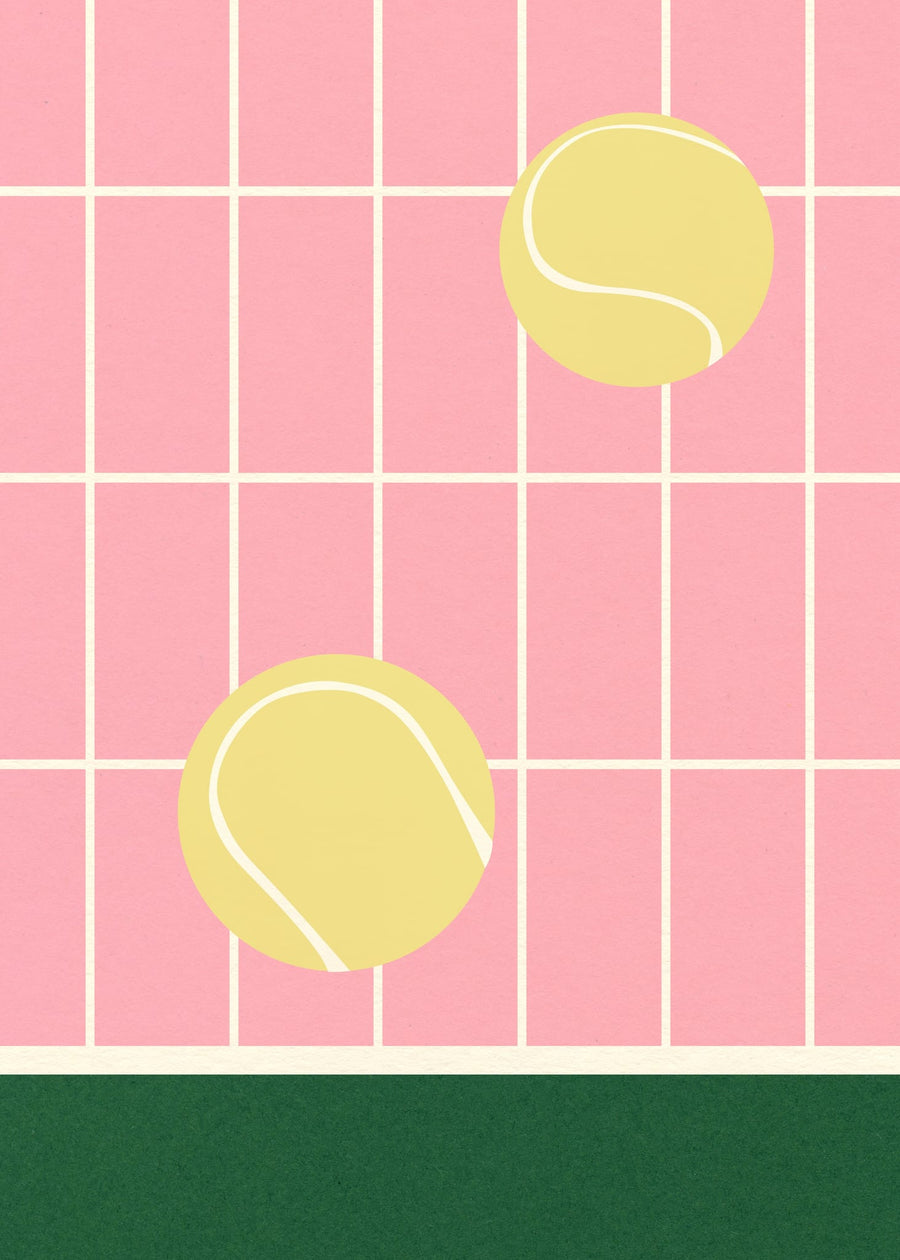 Tennis Kitchen By Rosi Feist | Art & Canvas Print