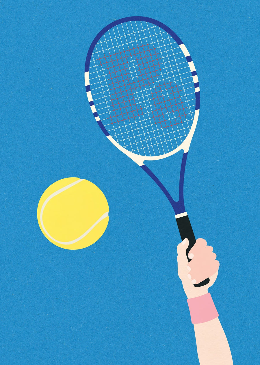 Perfect Serve By Rosi Feist | Art & Canvas Print
