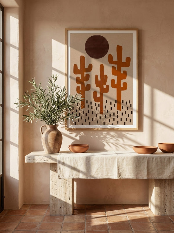 Southwestern landscape No. 2 By The Miuus Studio | Art & Canvas Print