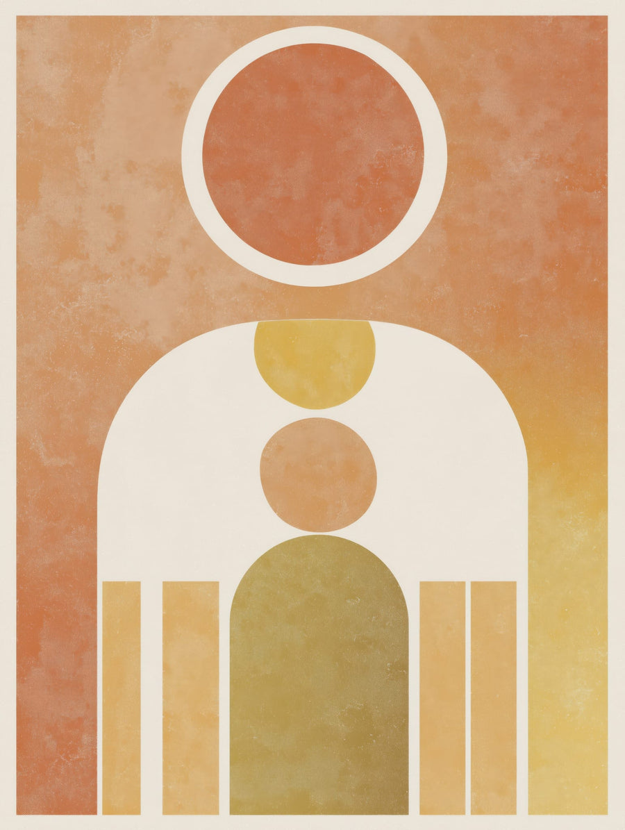 Desert Sun Balance By Imaginative | Art & Canvas Print